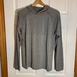lululemon Metal Vent Long Sleeve in Heathered Gray